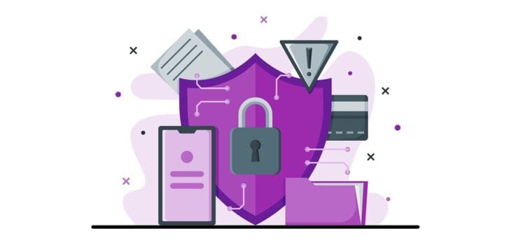 Free internet security digital vector