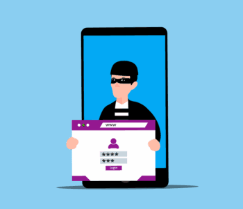 Free phishing scam website vector