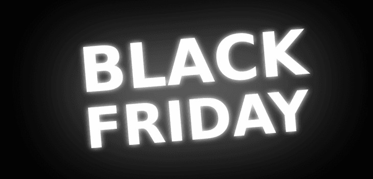 Free black friday minimalist vector