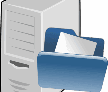 Free computer file network vector