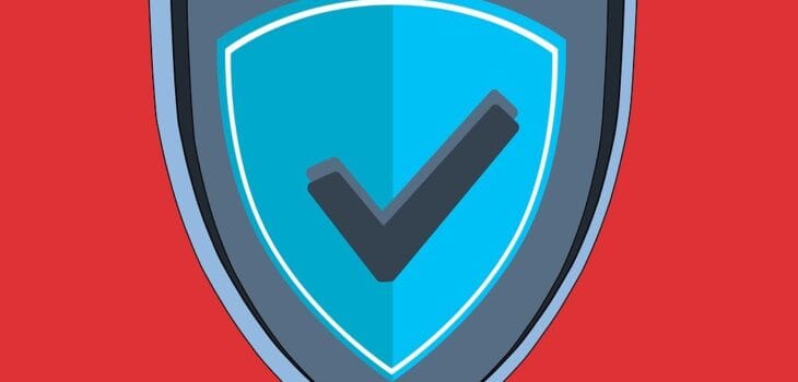 Free sign security coat of arms vector