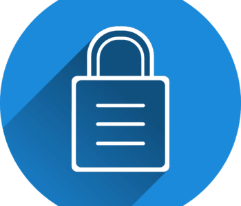 Free castle security locked vector