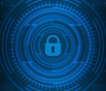 Free cyber security technology network illustration