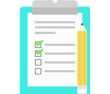 Free list notes icon illustration
