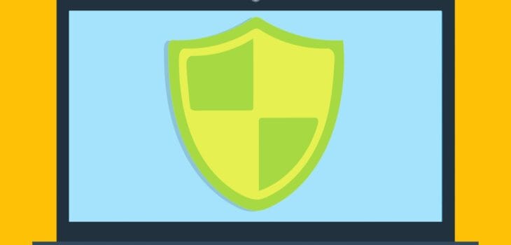 Free antivirus security privacy illustration