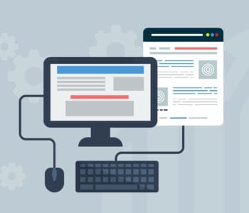Free web design user interface website illustration